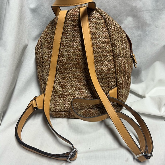 Vera Bradley Fruit Basket Small Back Pack Purse Embroidered Patch Adjustable - Picture 10 of 12